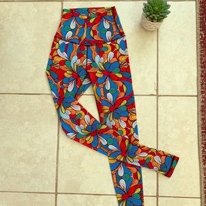 Multi color Danalou Fit Yoga Leggings